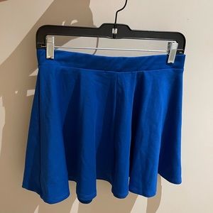 Blue skirt